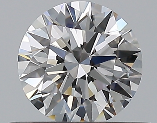0.5 CaratF-VS1 EX Cut Round Diamond