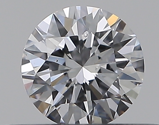 0.3 CaratD-SI2 EX Cut Round Diamond