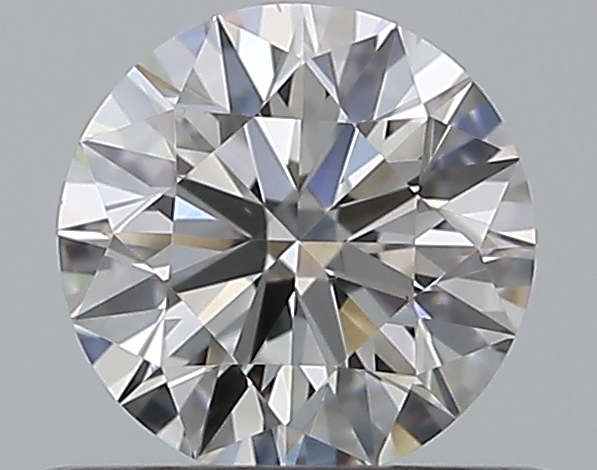 0.5 CaratF-VS2 EX Cut Round Diamond