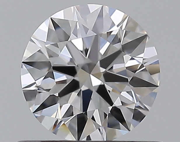 0.53 CaratD-IF EX Cut Round Diamond