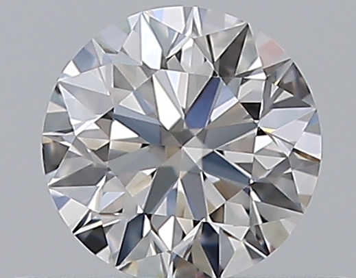 0.4 CaratD-VVS2 EX Cut Round Diamond