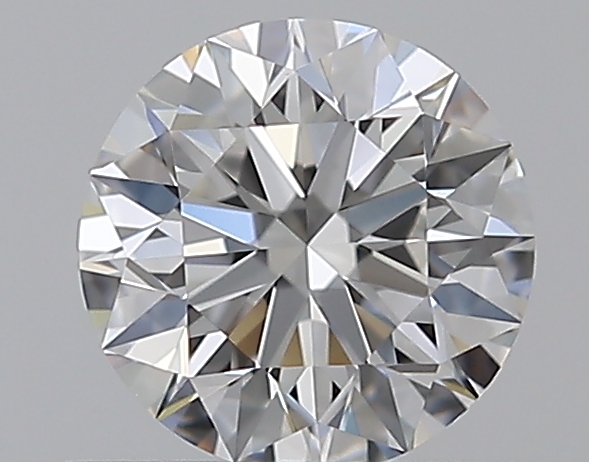 0.5 CaratF-VVS2 EX Cut Round Diamond