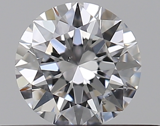 0.31 CaratD-SI1 EX Cut Round Diamond
