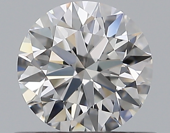 0.5 CaratF-VS1 EX Cut Round Diamond