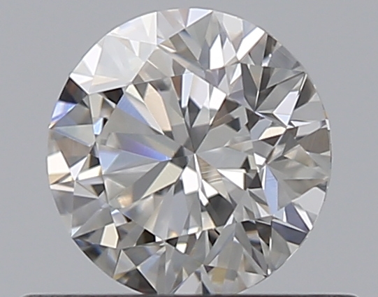 0.4 CaratF-VVS2 EX Cut Round Diamond
