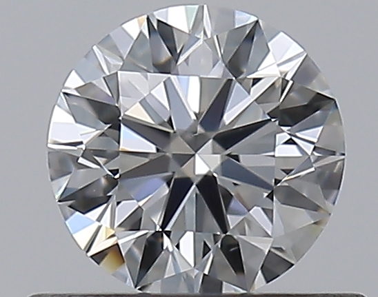 0.5 CaratF-VS1 EX Cut Round Diamond
