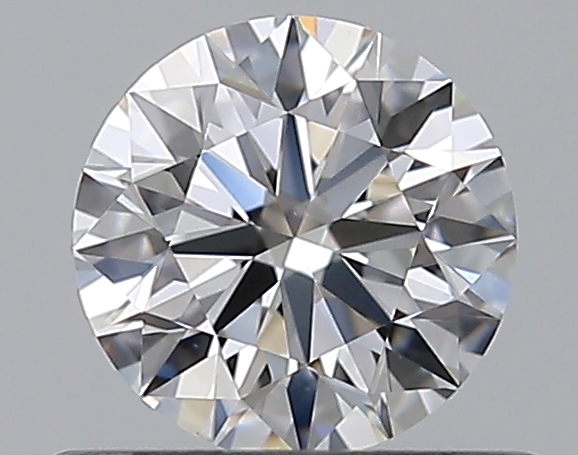 0.5 CaratD-VS1 EX Cut Round Diamond