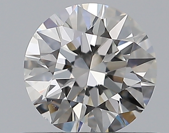 0.5 CaratG-VS2 EX Cut Round Diamond