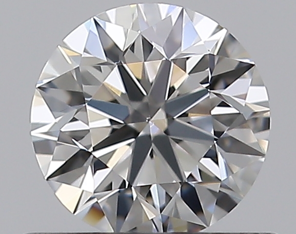 0.5 CaratF-VS1 EX Cut Round Diamond