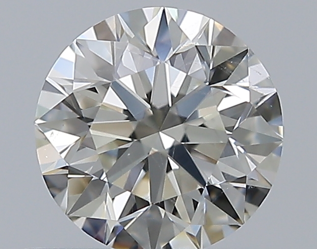 0.5 CaratI-SI1 EX Cut Round Diamond