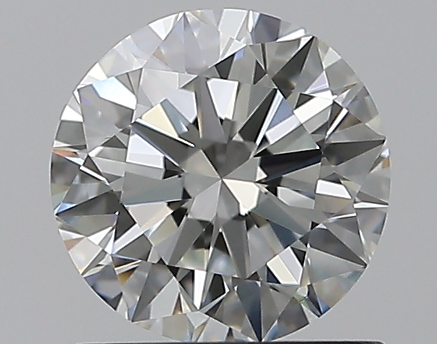 1 CaratH-VVS2 EX Cut Round Diamond