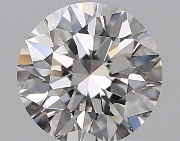 0.5 CaratF-VS2 EX Cut Round Diamond