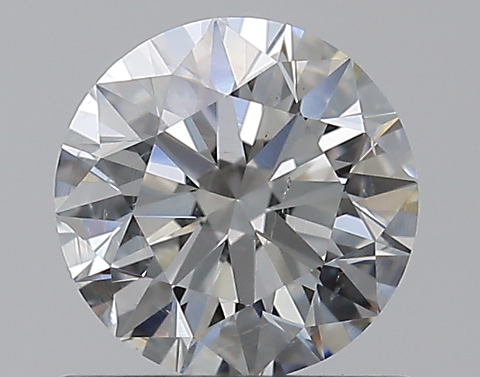 0.7 CaratG-SI2 EX Cut Round Diamond