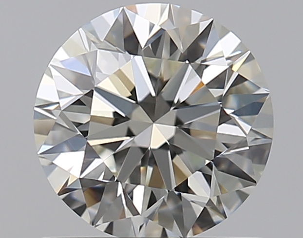 0.9 CaratJ-VVS2 EX Cut Round Diamond