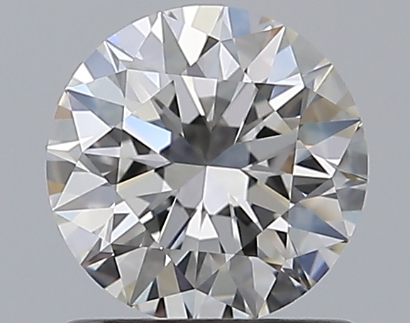 0.9 CaratF-VVS1 EX Cut Round Diamond