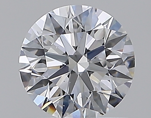 0.9 CaratD-SI1 EX Cut Round Diamond