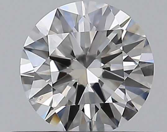 0.38 CaratF-SI1 EX Cut Round Diamond