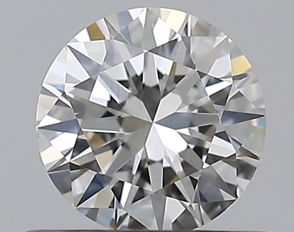 0.5 CaratF-VS2 EX Cut Round Diamond