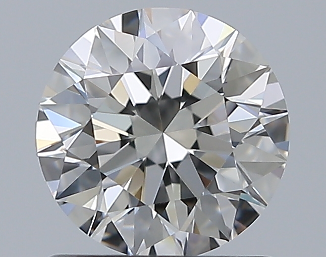 0.91 CaratF-VVS2 EX Cut Round Diamond