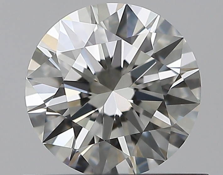 0.56 CaratI-IF EX Cut Round Diamond
