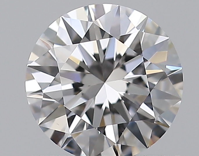 0.59 CaratE-VS1 EX Cut Round Diamond