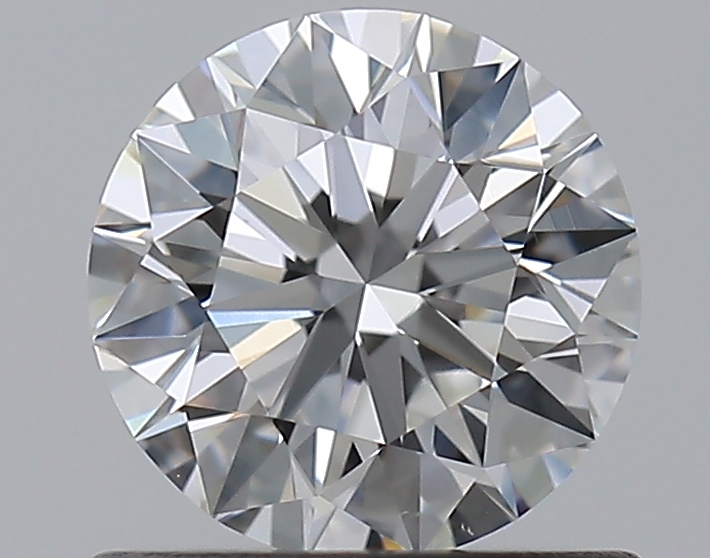 0.78 CaratG-VS2 EX Cut Round Diamond