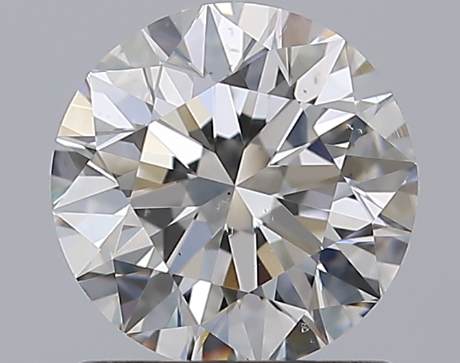 1.01 CaratH-SI1 EX Cut Round Diamond