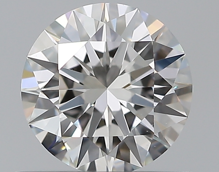 0.58 CaratG-VS2 EX Cut Round Diamond