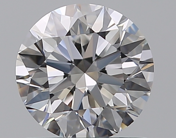 0.75 CaratD-VVS1 EX Cut Round Diamond