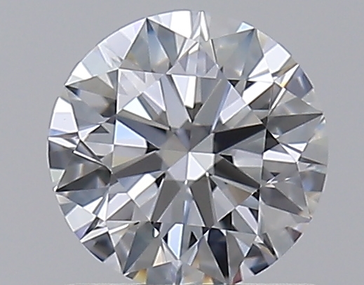 0.82 CaratD-VVS1 EX Cut Round Diamond