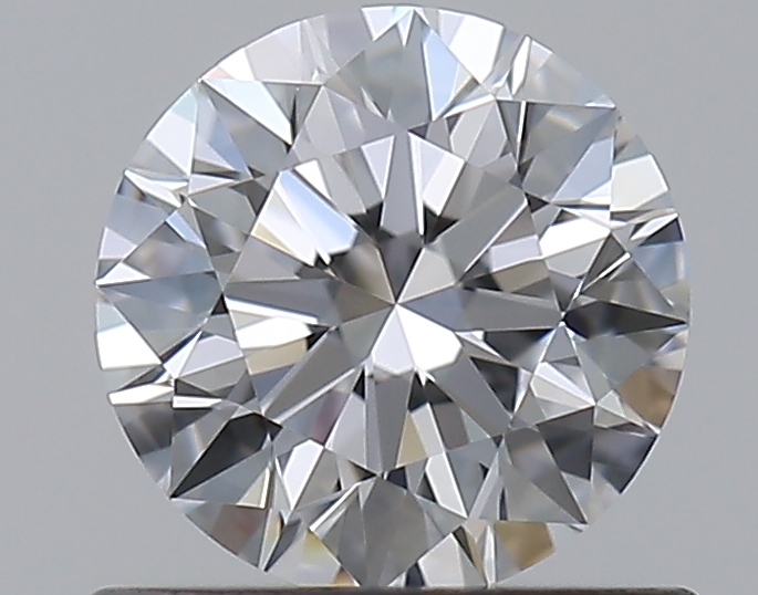 0.71 CaratD-VVS1 EX Cut Round Diamond