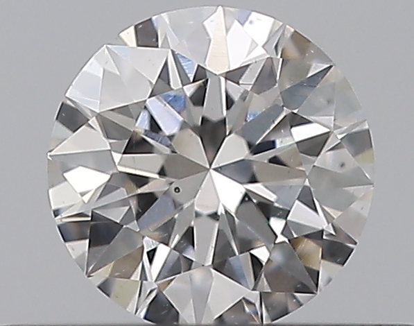 0.32 CaratF-SI1 EX Cut Round Diamond