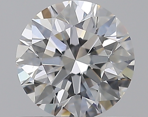 0.62 CaratF-VS2 EX Cut Round Diamond