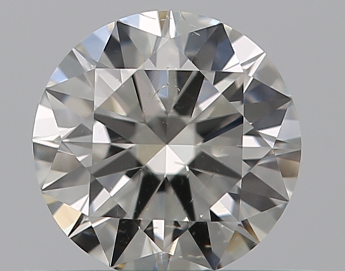 0.5 CaratJ-SI1 EX Cut Round Diamond