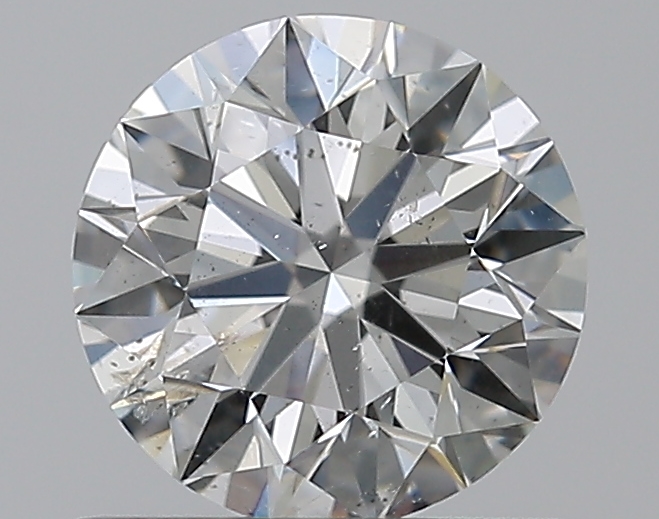 0.7 CaratH-SI2 EX Cut Round Diamond