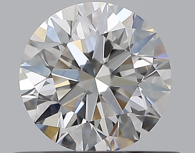 0.55 CaratF-VS1 EX Cut Round Diamond