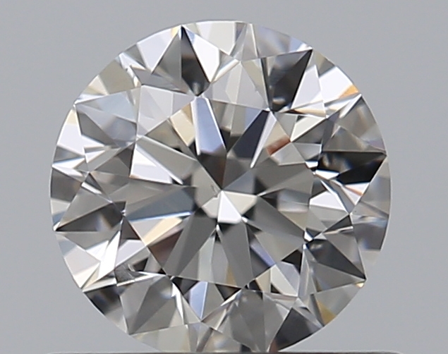 0.51 CaratF-SI1 EX Cut Round Diamond