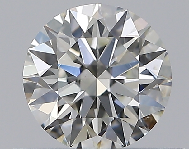 0.46 CaratJ-SI1 EX Cut Round Diamond