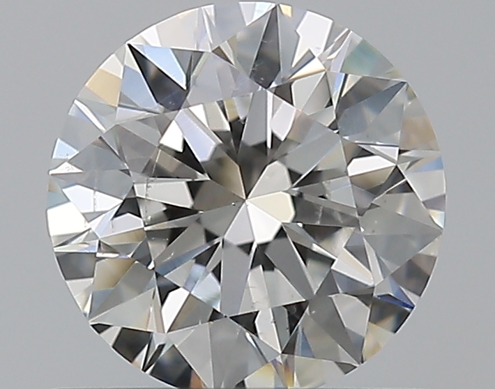 0.75 CaratH-SI2 EX Cut Round Diamond