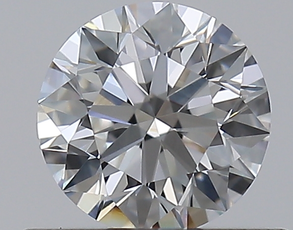 0.5 CaratF-VS1 EX Cut Round Diamond