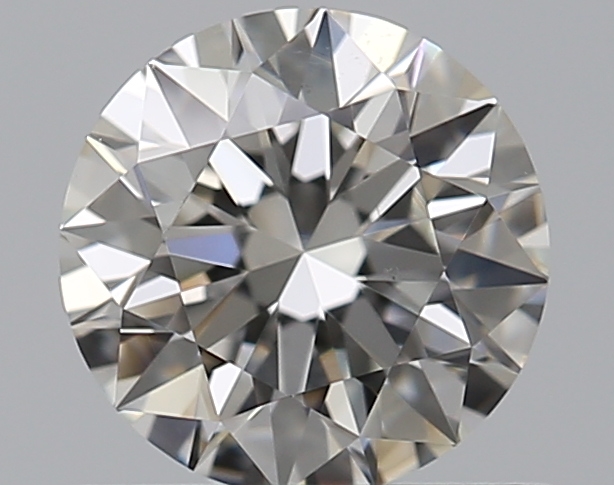 0.57 CaratG-SI1 EX Cut Round Diamond