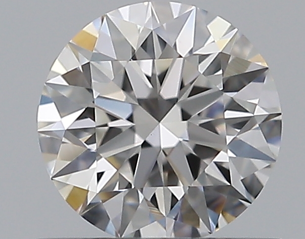 0.53 CaratF-VS1 EX Cut Round Diamond