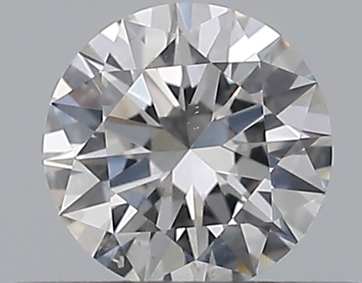 0.3 CaratF-SI1 EX Cut Round Diamond