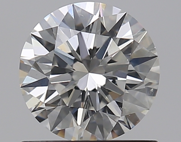 0.81 CaratH-SI2 EX Cut Round Diamond
