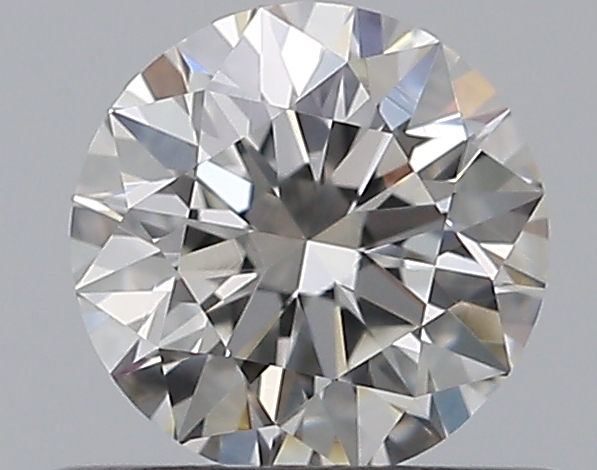 0.52 CaratH-VVS2 EX Cut Round Diamond