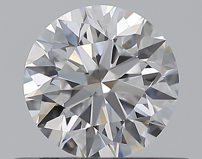 0.5 CaratD-VS1 EX Cut Round Diamond
