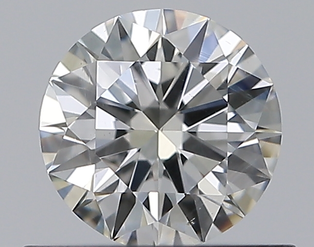 0.51 CaratK-SI1 EX Cut Round Diamond
