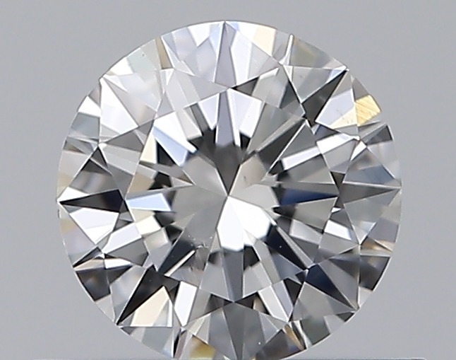 0.5 CaratF-VS2 VG Cut Round Diamond