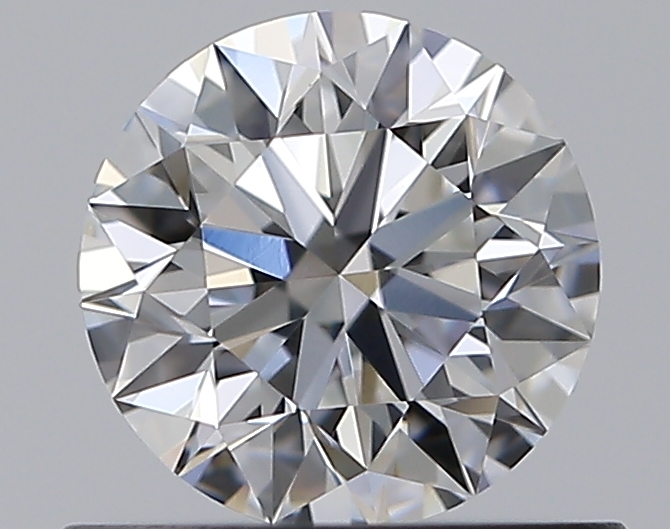0.61 CaratE-VVS2 EX Cut Round Diamond
