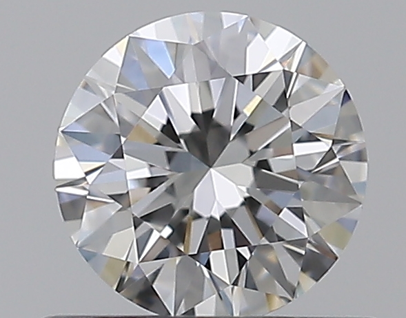 0.5 CaratF-VVS1 EX Cut Round Diamond